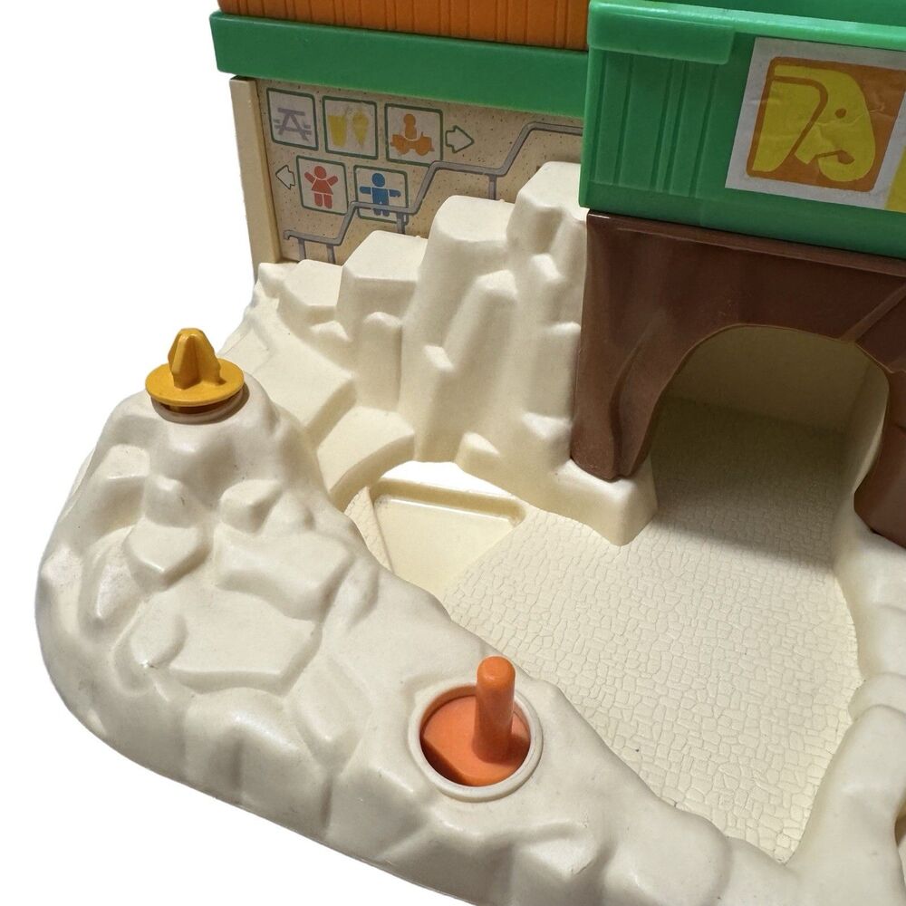 Fisher Price Little People #916 Zoo Playset Structure VTG 1984 - Picture 2 of 16